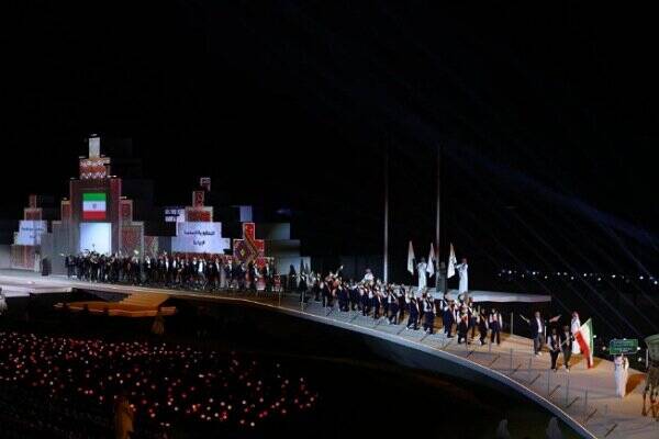 مراسم،برگزاري،ورزشي،مسابقات،قرار،رياض،افتتاحيه،ورزشكار،ميزبا ...