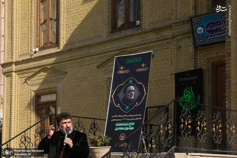 عکس / مراسم تشییع پیرغلام اهل بیت (ع) سید محمد موسوی سجاسی 15