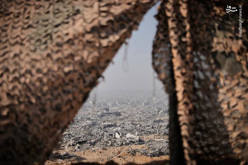 عکس/ غزه؛ نماد زنده‌ای از ویرانی و بقا