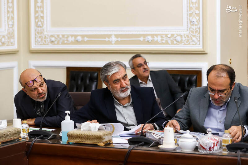 عکس / جلسه شورای هماهنگی مجلس شورای اسلامی با حضور قالیباف 5