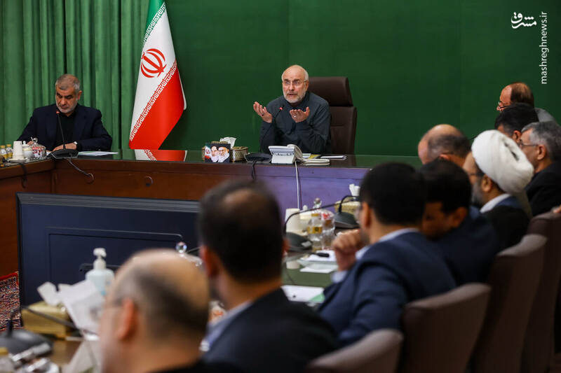 عکس / جلسه شورای هماهنگی مجلس شورای اسلامی با حضور قالیباف 7