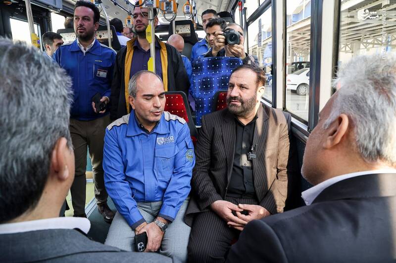 عکس / بازدید دادستان تهران از شرکت ایران‌خودرو دیزل 7