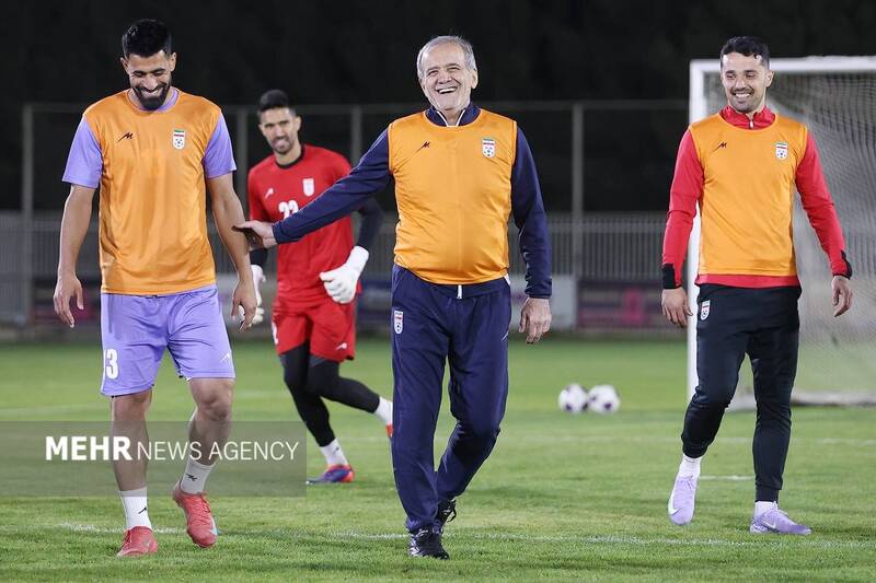 تيم،پزشكيان،تمرين،ملي،بازيكنان،جام،جهاني،حضور،فوتسال،فضاي،با ...