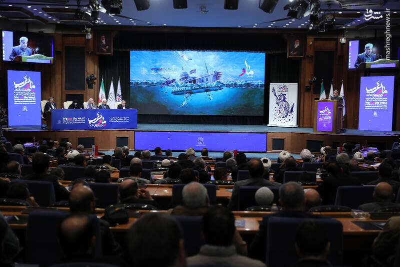 عکس / نشست پایانی همایش «ما و غرب؛ در آراء و اندیشه رهبر انقلاب» 9