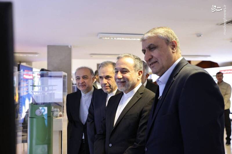 عکس / حضور عراقچی در سازمان انرژی اتمی 3