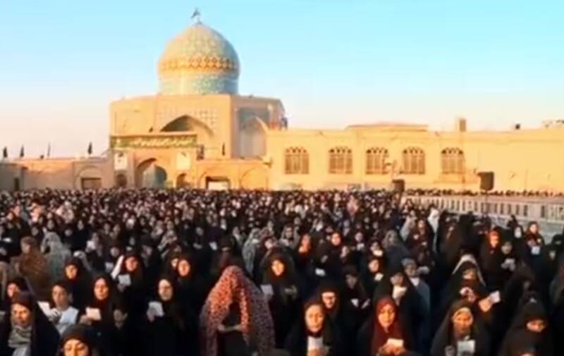 فیلم/ اقامه نماز طلب باران در قزوین