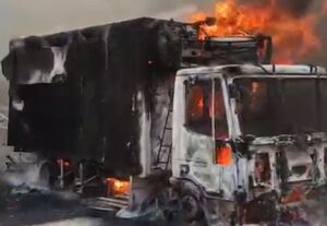 فیلم/ هجوم شهرک نشینان صهیونیست به دارایی‌های مردم فلسطین