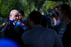 عکس/ اعضای هیأت دولت در جمع خبرنگاران