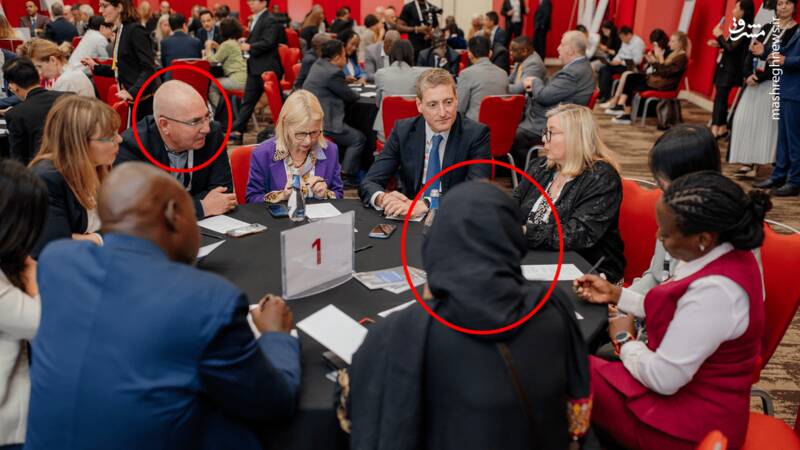 دیدار مشکوک نماینده ایران با مقام اسرائیلی در اجلاس جهانی ایزو+ عکس