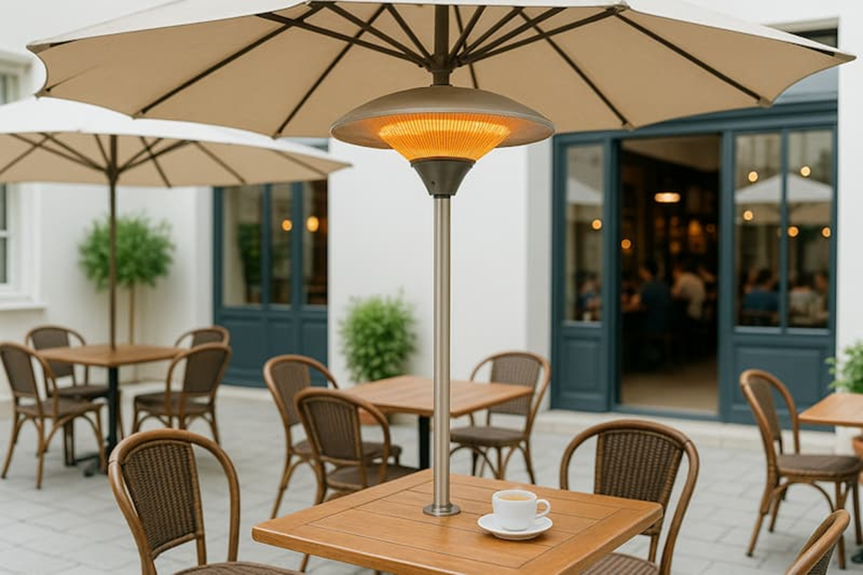 تأمین گرمایش کافه و رستوران