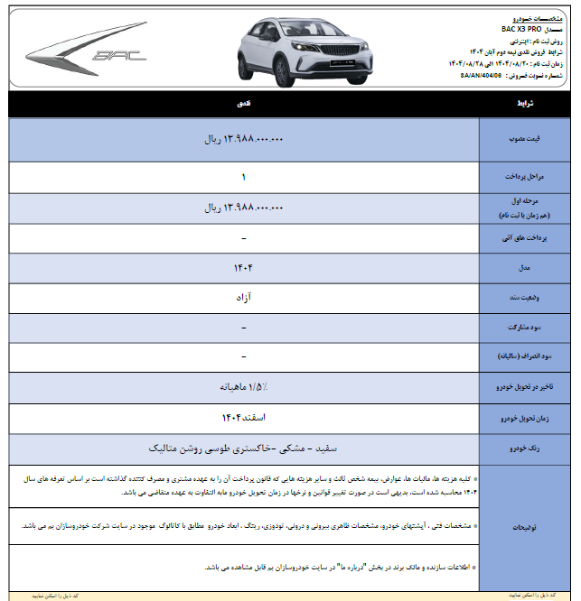 فروش نقدی بک X3 PRO با قیمت قطعی آغاز شد 2