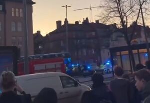 برخورد مرگبار اتوبوس با ایستگاه اتویوس در سوئد