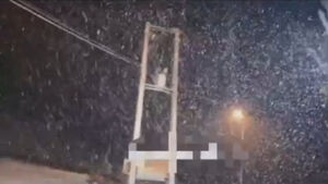 فیلم/ اولین برف پاییزی در گردنه چری شهرستان کوهرنگ