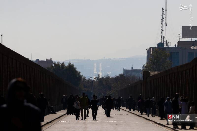 عکس / آلودگی هوای اصفهان 14