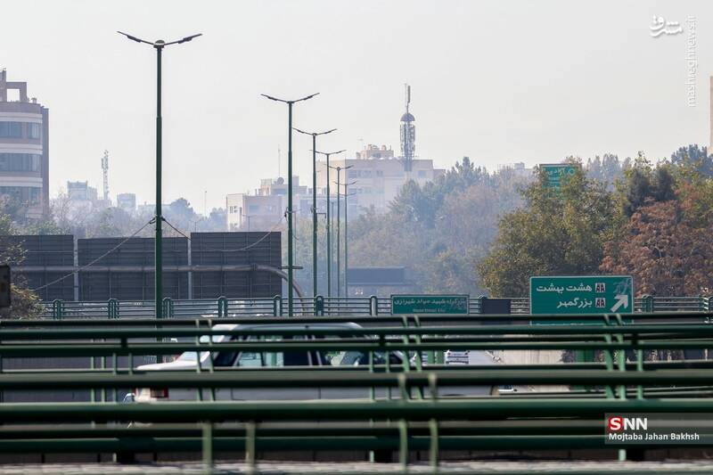 عکس / آلودگی هوای اصفهان 8