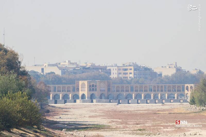 عکس / آلودگی هوای اصفهان 10