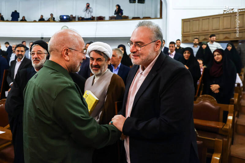 عکس / حضور قالیباف در گرامیداشت روز کتاب 4