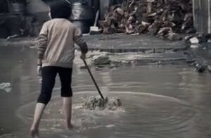 فیلم/ شرایط سخت مردم غزه همزمان با شروع فصل سرد