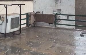 فیلم/ بارش شدید باران در اهواز