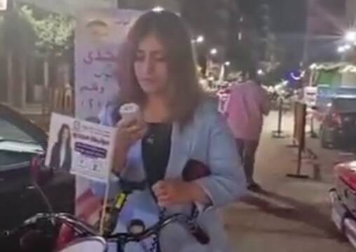 فیلم/ تبلیغات انتخاباتی با دوچرخه!