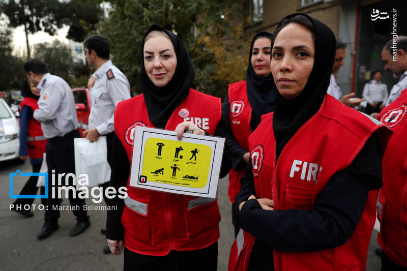 عکس / مانور سراسری گاز مونواکسید کربن 25