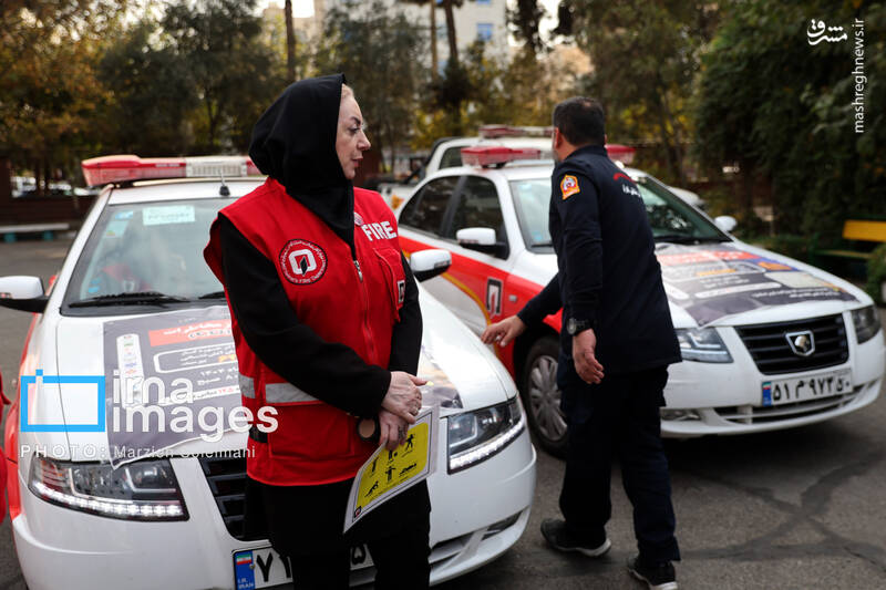 عکس / مانور سراسری گاز مونواکسید کربن 20