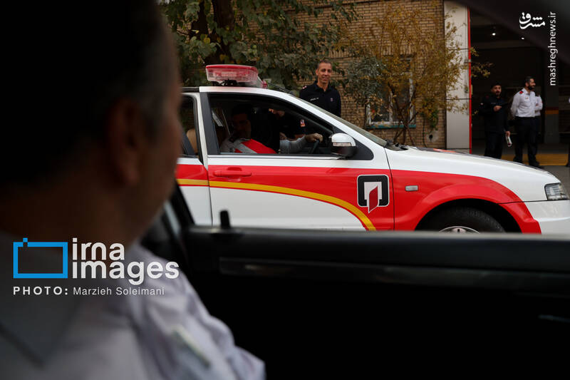 عکس / مانور سراسری گاز مونواکسید کربن 6