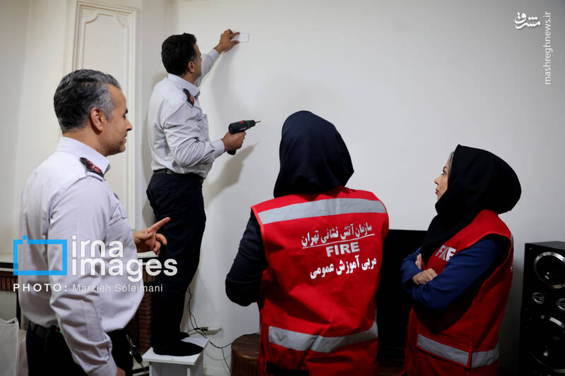 عکس / مانور سراسری گاز مونواکسید کربن 16