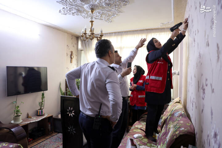 عکس/ مانور سراسری گاز مونواکسید کربن