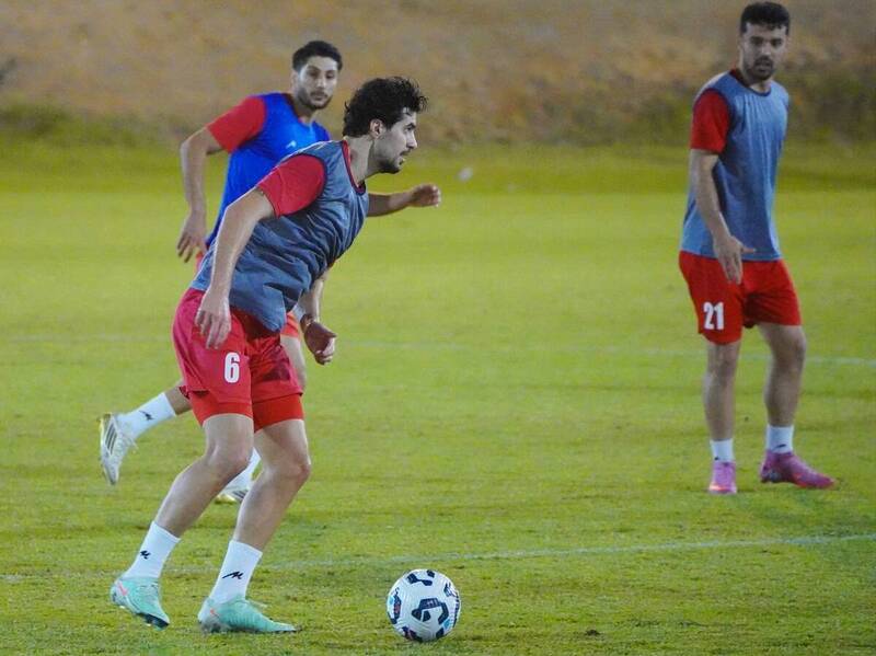 تمرين،بازيكنان،تيم،محبي،تمرينات،مهدي