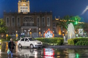 عکس/ پاییز بارانی تبریز