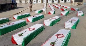 فیلم/ شیراز برای بازگشت ۱۶ شهید وطن آغوش گشود