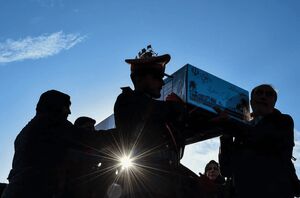 عکس/ بیرجند میزبان کاروان شهدای گمنام دفاع مقدس