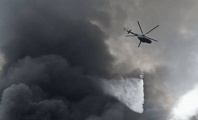 پرواز سبزپوشان در قلب آتش +فیلم