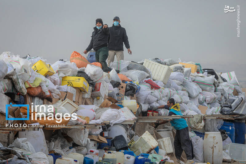 عکس/ امحای ۲۰ تن مواد مخدر در پایتخت