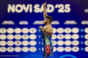 غلامرضا فرخی هم با اقتدار طلایی شد / 4 مدال فرنگی کاران در 4 وزن + فیلم