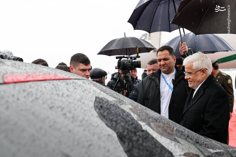 ورود معاون اول رئیس‌جمهور با استقبال مقامات روسی به مسکو