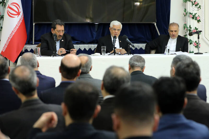 دیدار با جمعی از دیپلمات‌های ایرانی مقیم روسیه