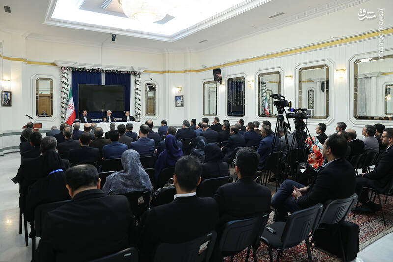 دیدار با جمعی از دیپلمات‌های ایرانی مقیم روسیه