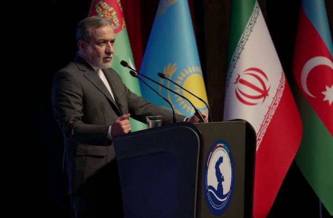 فیلم/ عراقچی: اجلاس خزر زمینه‌ای برابر تقویت همکاری‌ها است