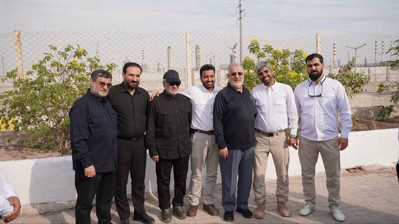 بازديد،قرارگاه،پالايشگاه،سردار،سپاه،فرمانده