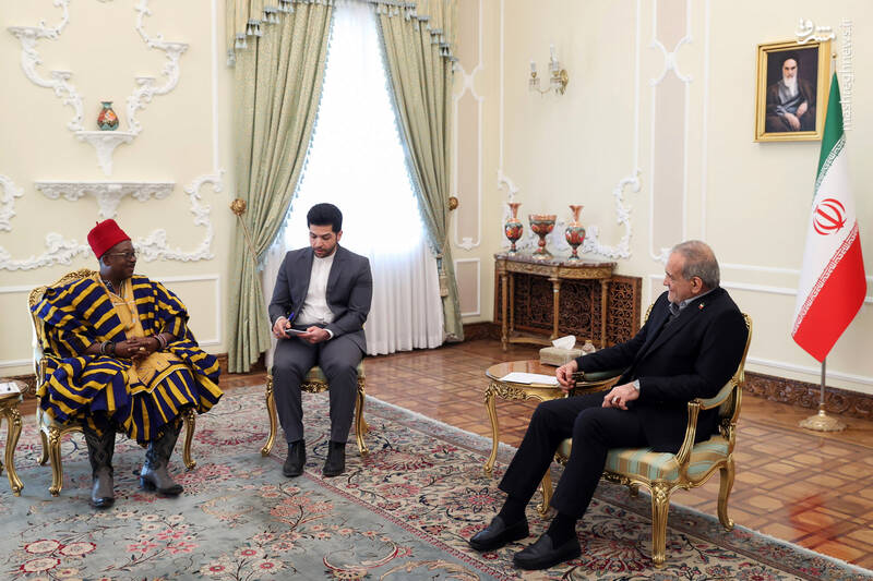 عکس / تسلیم استوارنامه سفرای کشورها به رئیس جمهور 7