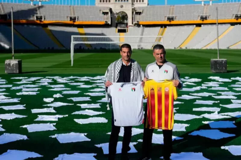 كاتالونيا،فلسطين،بازي،بازيكن،ديدار،روكا،غزه،همبستگي،سرمربي،ف ...