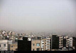 افزایش آلودگی هوا در 8 شهر