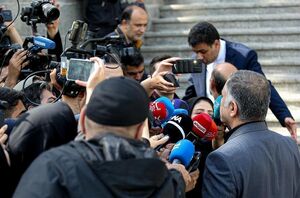 فیلم / خبرهایی از زبان وزرای دولت چهاردهم در حیاط دولت