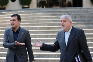 عکس / اعضای هیأت دولت در جمع خبرنگاران