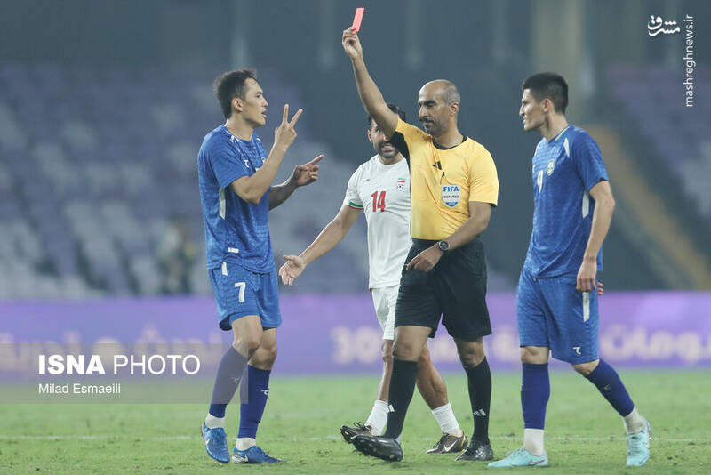 عکس / دیدار تیم‌های ملی فوتبال ایران و ازبکستان 13