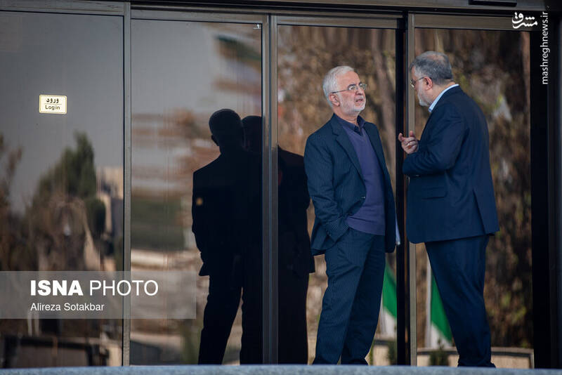 عکس / اعضای هیأت دولت در جمع خبرنگاران 3