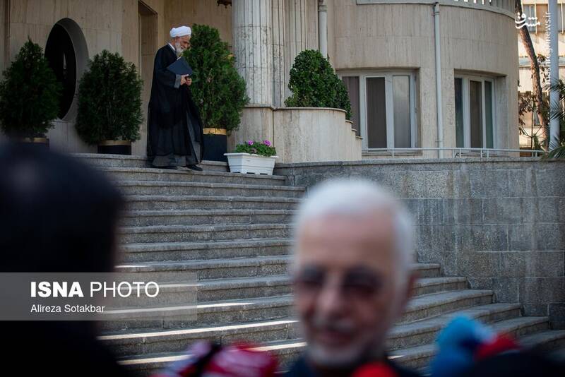 عکس / اعضای هیأت دولت در جمع خبرنگاران 13