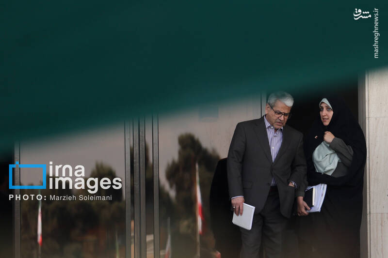 عکس / اعضای هیأت دولت در جمع خبرنگاران 8